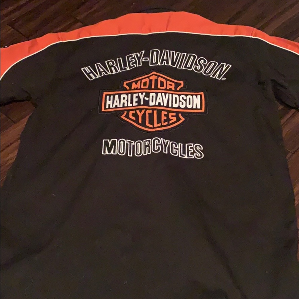 Harley Davidson Button Down - image 3